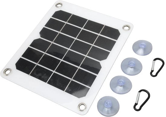 Pannello solare portatile - 20W uscita USB - Efficace risparmio energetico e compatto - Ideale per escursioni e campeggio - Ricarica per dispositivi mobili - Ecologico