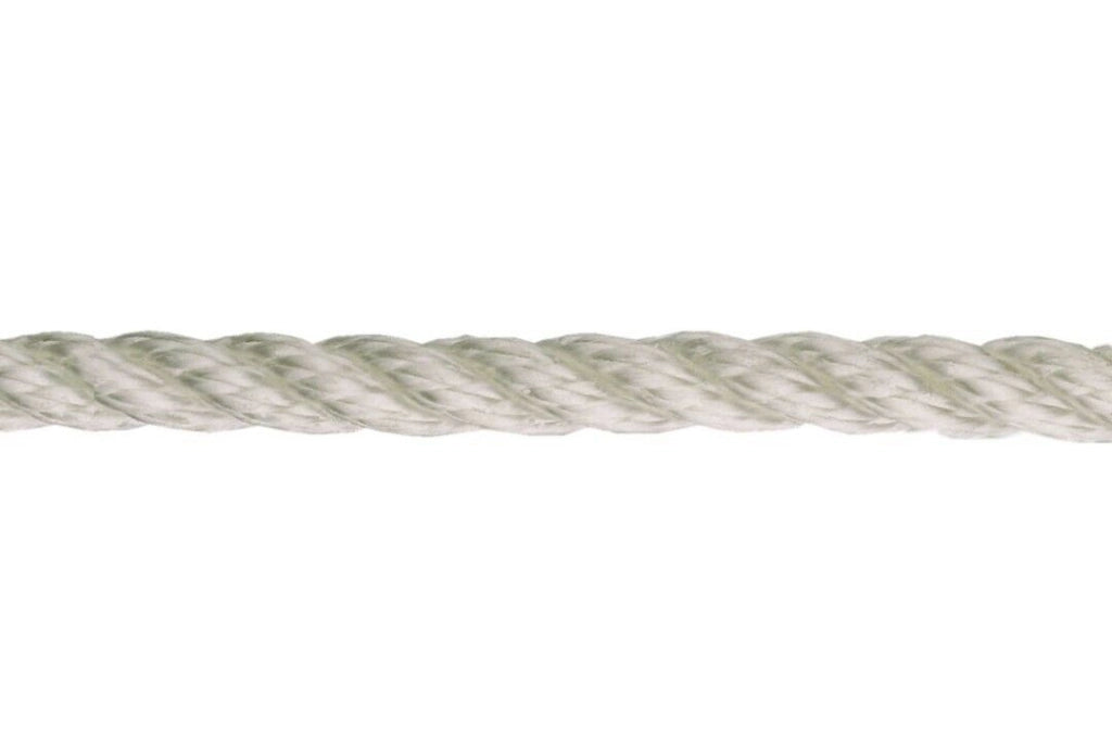 Corda Cima In Polipropilene Per Ormeggio Bianca 12 Mm Matassa 5 Metri - Masidef