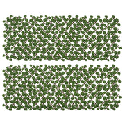 Recinzione Artificiale a Griglia Estensibile ¨C zephmum ¨C Verde 2x1 m
