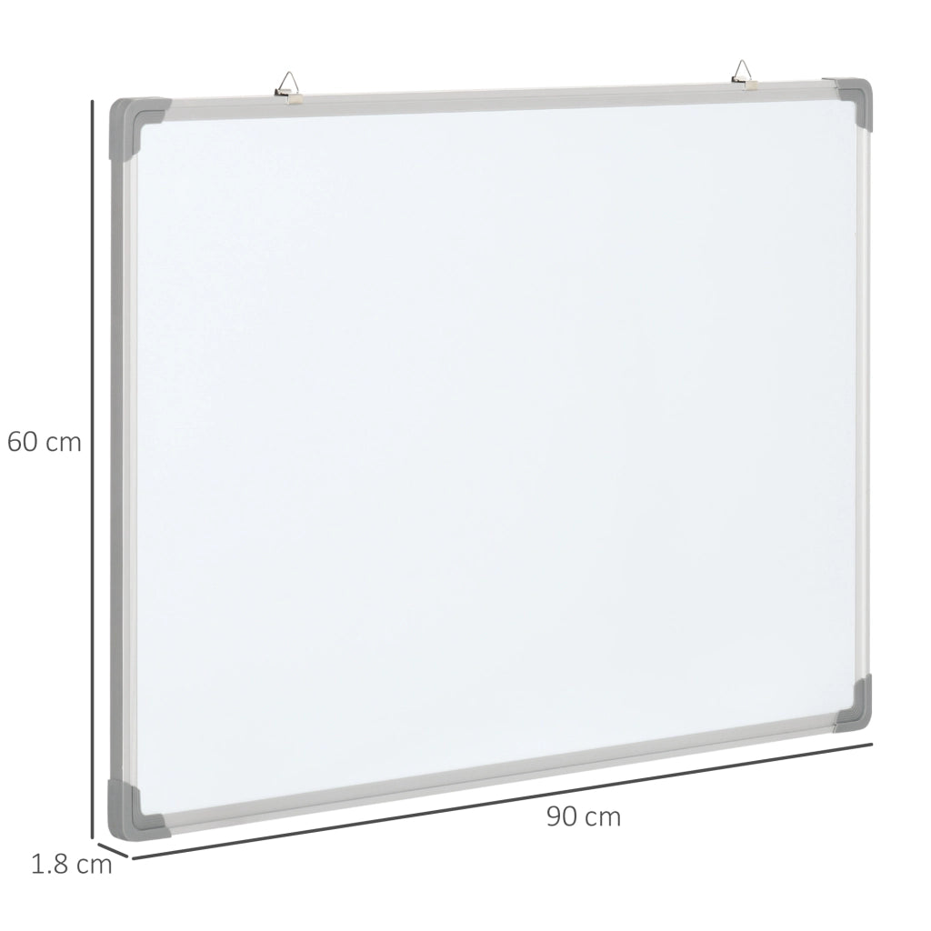 Lavagna Magnetica Bianca Rettangolare ¨C zephmum ¨C 90x60x1.8 cm