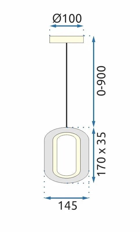 Lampadario A Sospensione In Cristallo Led G114-1cp Złota