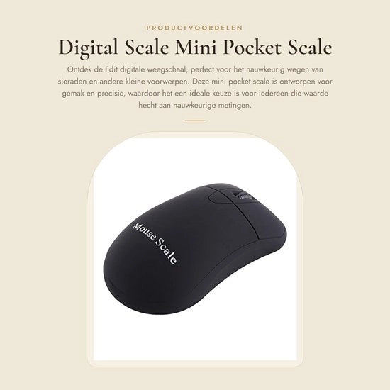 Bilancia Digitale con Display LCD - Miniaturizzata - 500g/0.01g - Acciaio Inossidabile - Funzione Tare - Portatile e Compatta