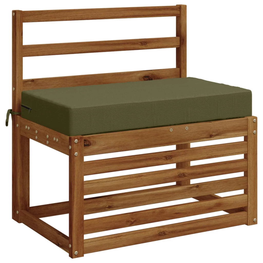 Cuscino per la seduta SOEST 100% Poliestere Verde Oliva 946876