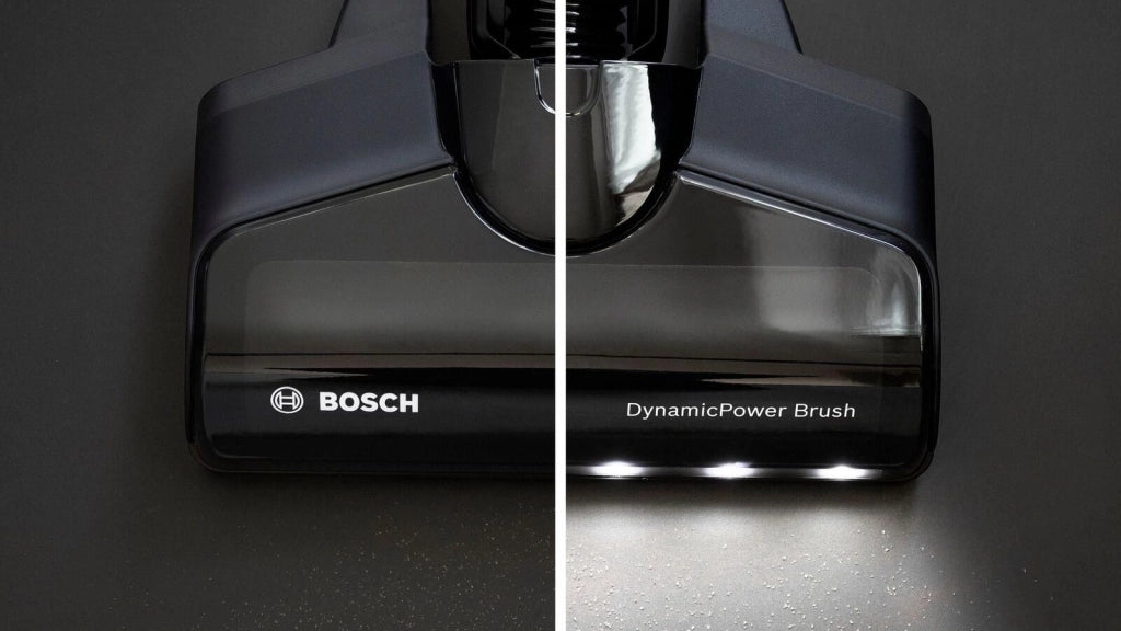 Bosch BSS711W scopa elettrica Aspirapolvere a bastone Batteria Secco Senza sacchetto 0,3 L Nero, Argento, Bianco