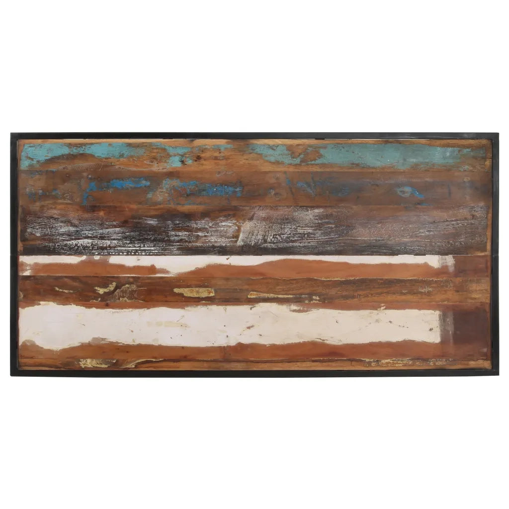 Tavolo da Pranzo 140 cm in Legno Massello di Recupero 320692