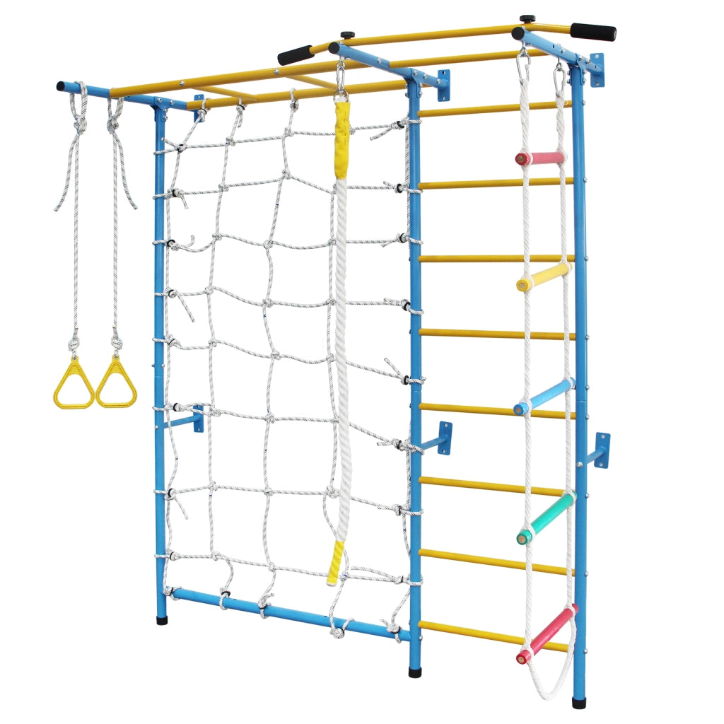 GIOCO DA ARRAMPICATA INDOOR Multifunzione Blu in acciaio al carbonio