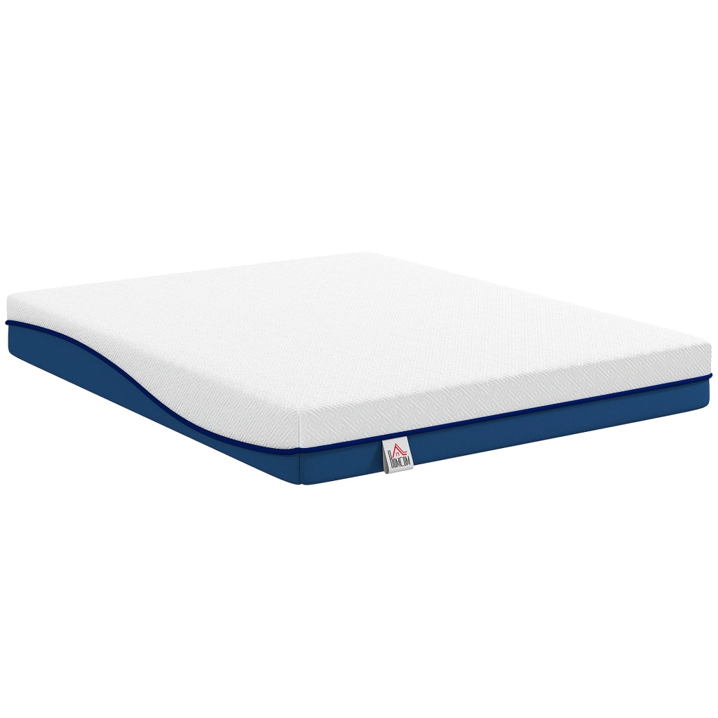 Materasso 160x200 cm ¨C zephmum ¨C Memory foam al the verde, rivestimento rimovibile e lavabile, media fermezza