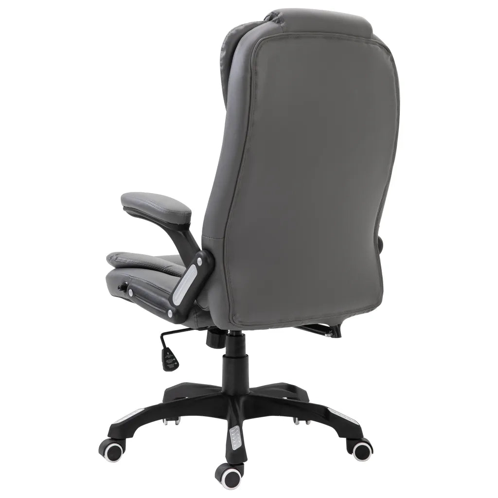 Sedia da Ufficio Antracite in Similpelle