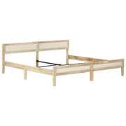 Giroletto-Struttura Letto in Legno Massello di Mango 200 cm 456589