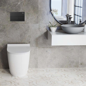 Pulsante Per Supporto Set Da Incasso Wc K011a-q Rea T Black Matt