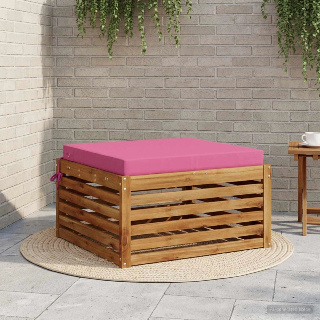 Cuscino per Sedia in Unico Pezzo SOEST 100% Poliestere Rosa 945097