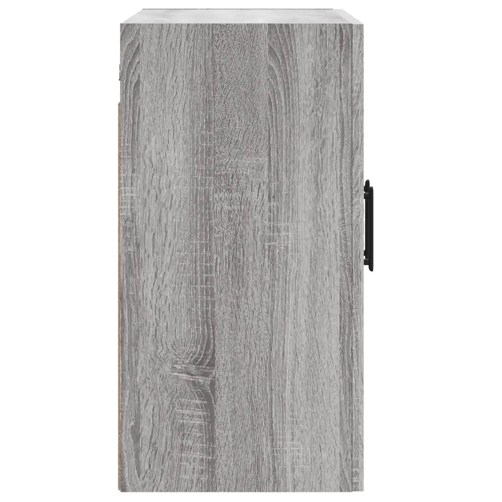Armadietto a Muro | Mobile Pensile Grigio Sonoma 60x31x60 cm in Legno Multistrato