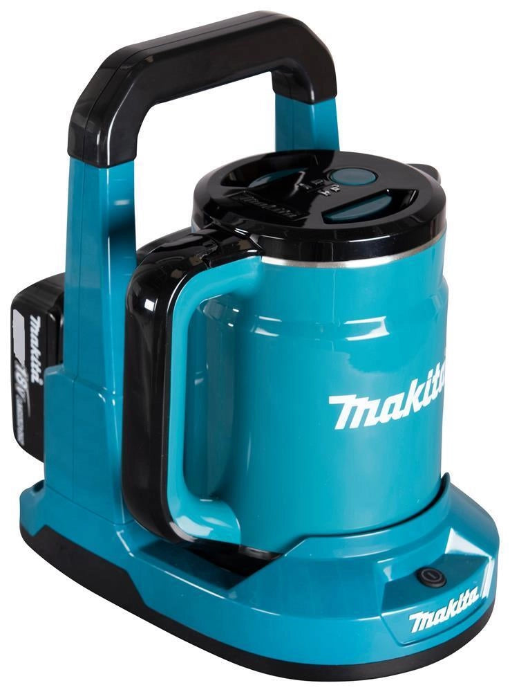 Makita DKT360Z bollitore elettrico 0,8 L Nero, Blu