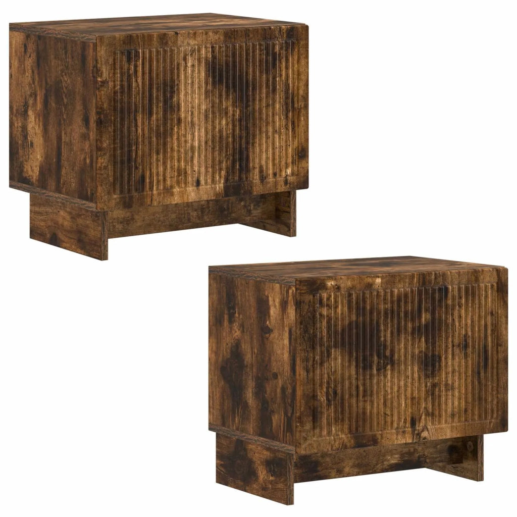 Mobile TV Rovere Fumo Legno ingegnerizzato 896020