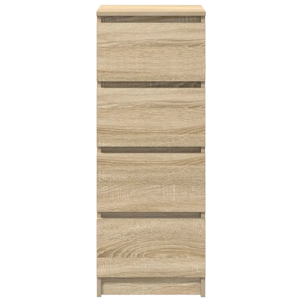 Credenza Rovere Sonoma 37,5x35x99 cm in Legno Multistrato 861699