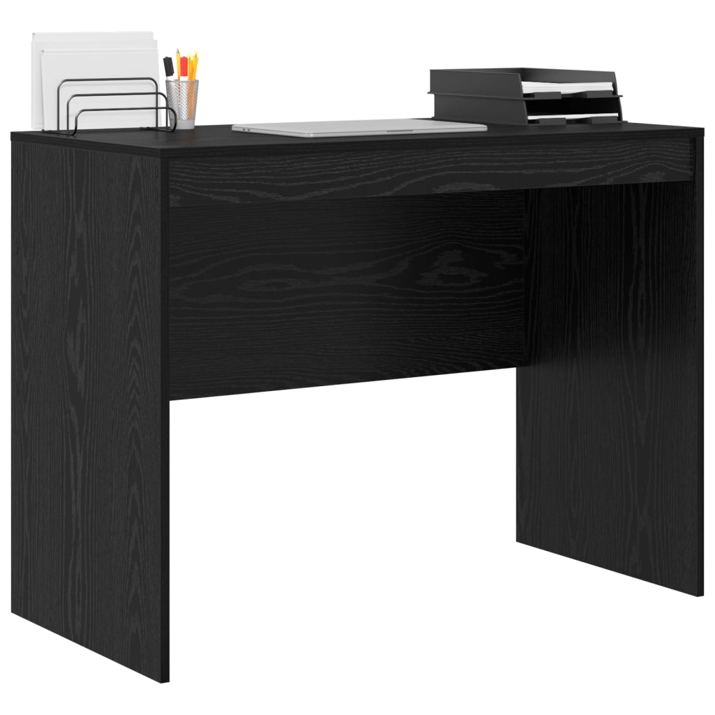 Scrivania Rovere nero Legno ingegnerizzato 100 x 50 x 76 cm