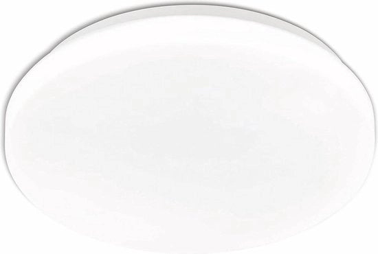 Lampada da soffitto per bagno Lampada da soffitto Ø 26 cm 1 sorgente luminosa lampada da parete led armatura da soffitto - acciaio plastica - bianca - lampada da sala lampada da cucina