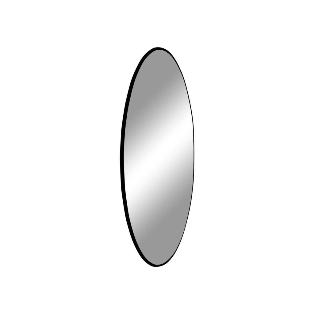 Specchio con Cornice Jersey, Argento, Metallo, 60x60x0,5 cm