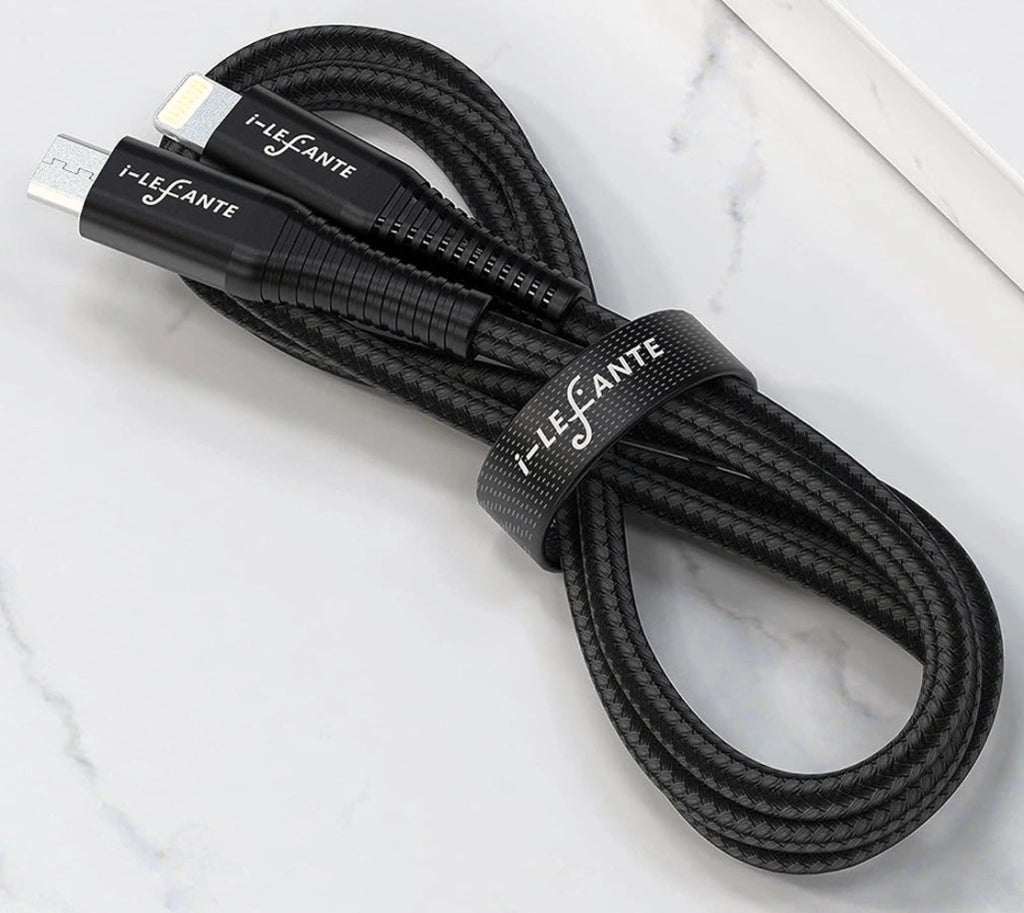 Cavo OTG di ricarica iOS eBIKE 35 cm di lunghezza Micro Usb to Lightning per Bosch Intuvia, Kiox, Nyon (vecchio) Display per Yamaha Display C, Display X