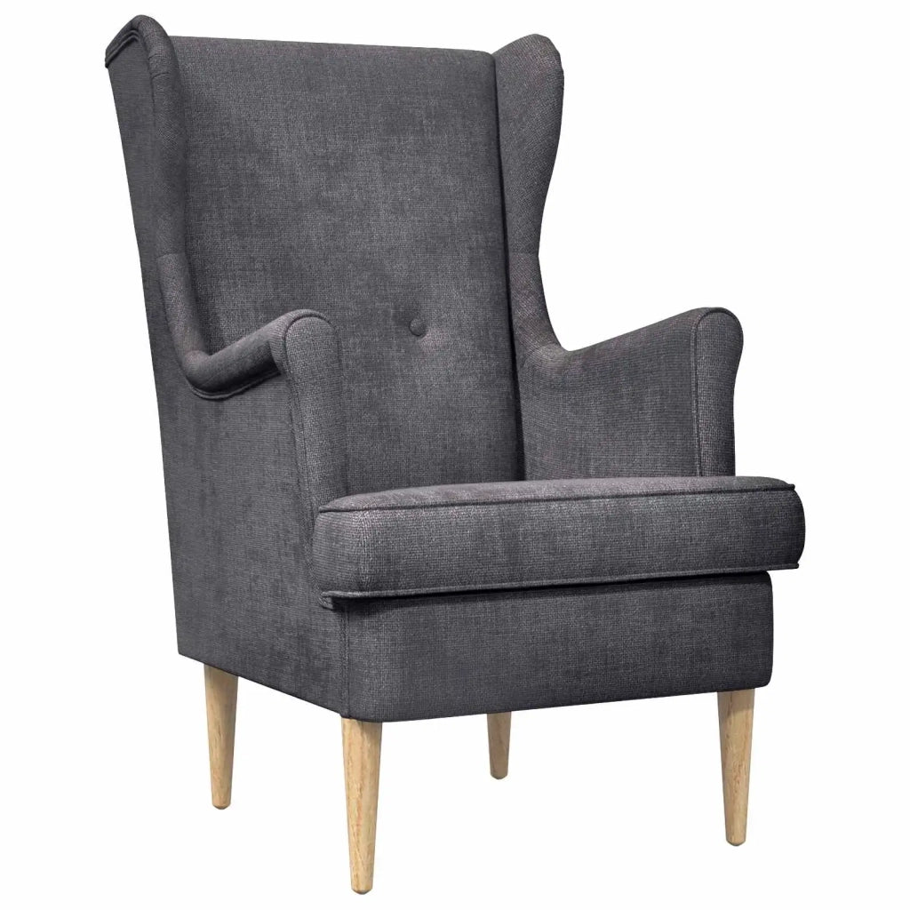 Poltrona-Divano Sedia-Poltroncina Grigio Scuro ARES