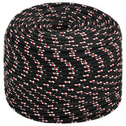 Corda da Lavoro Nera 6 mm 250 m in Polipropilene 152340