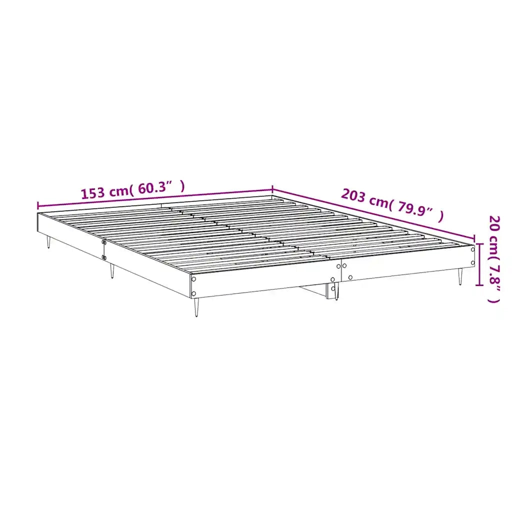 Giroletto Bianco Lucido 150x200 cm in Legno Multistrato 832239