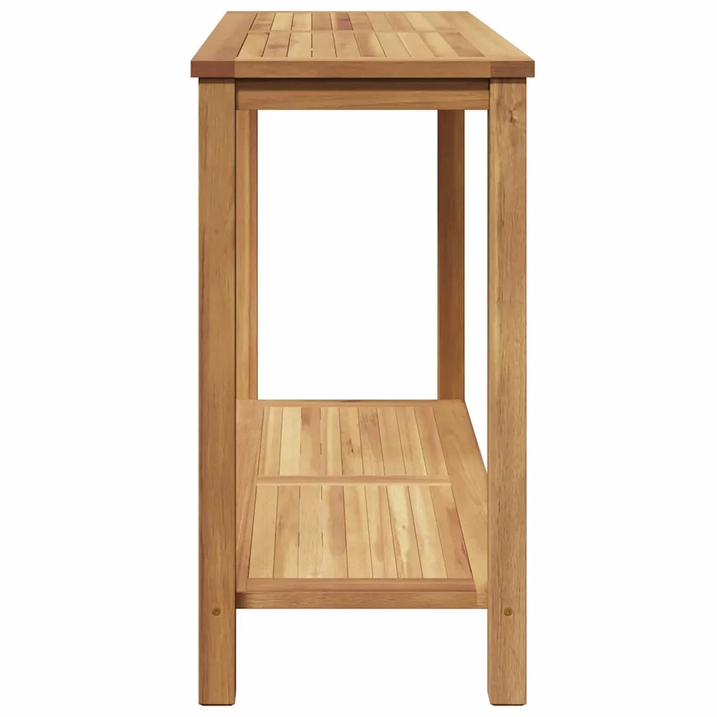 Tavolo consolle Marrone 110 x 40 x 75 cm Legno di teak solido 42002312