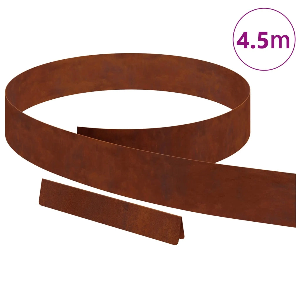 Bordura per Prato Ruggine 450 x 0,05 x 10 cm 868020