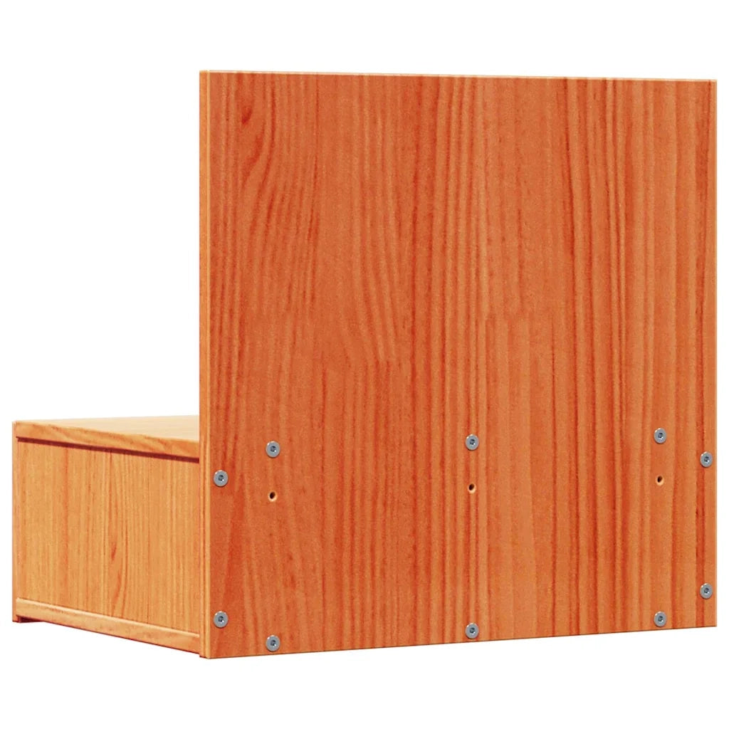 Comodino con cassetto Marrone cerato 42 x 32,5 x 40 cm 873497