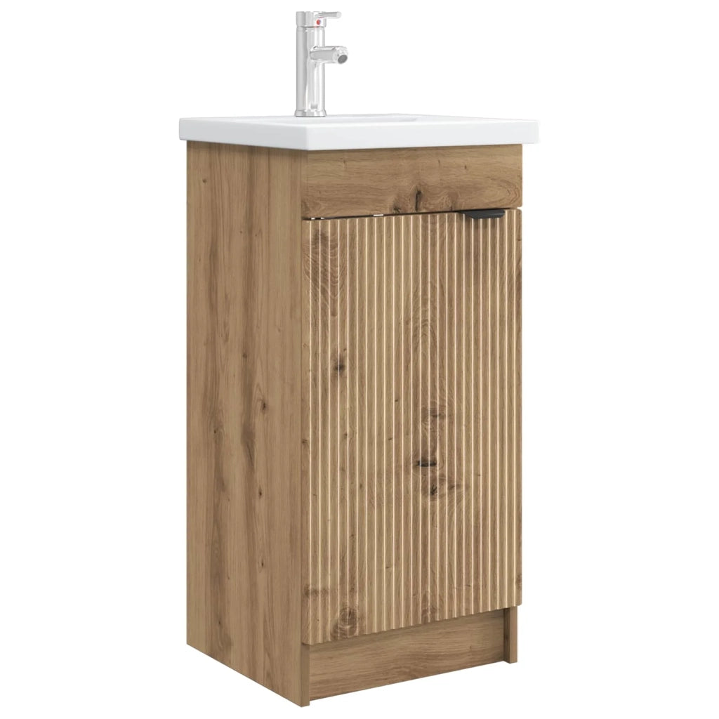 Mobile da bagno con lavabo Rovere Artigianale 42 x 40 x 84,5 cm