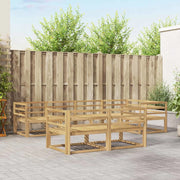Set di divani da esterno 8 pcs Bianco 325 x 166,5 x 73 cm 3386568