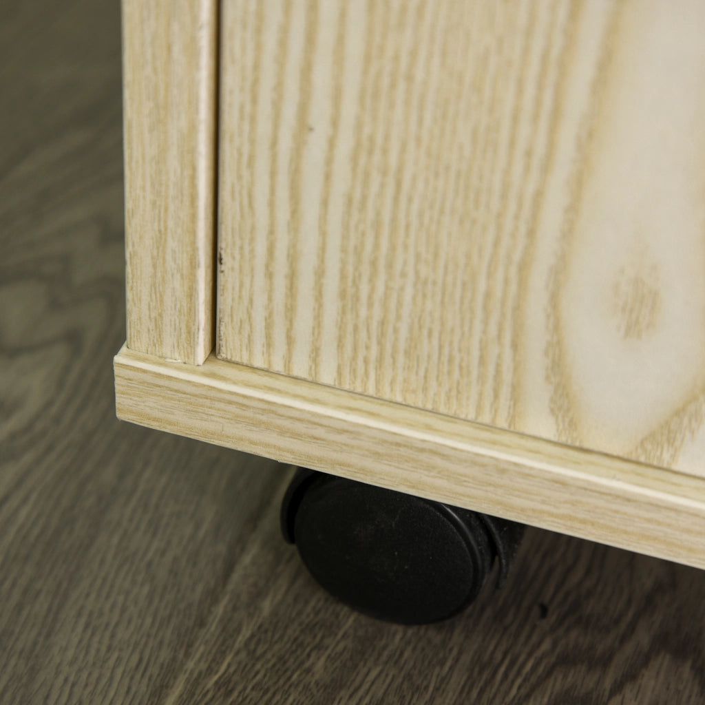 Armadio Basso Cucina con Ante e Ripiano ¨C zephmum ¨C Rovere 60,4x40,3x97 cm