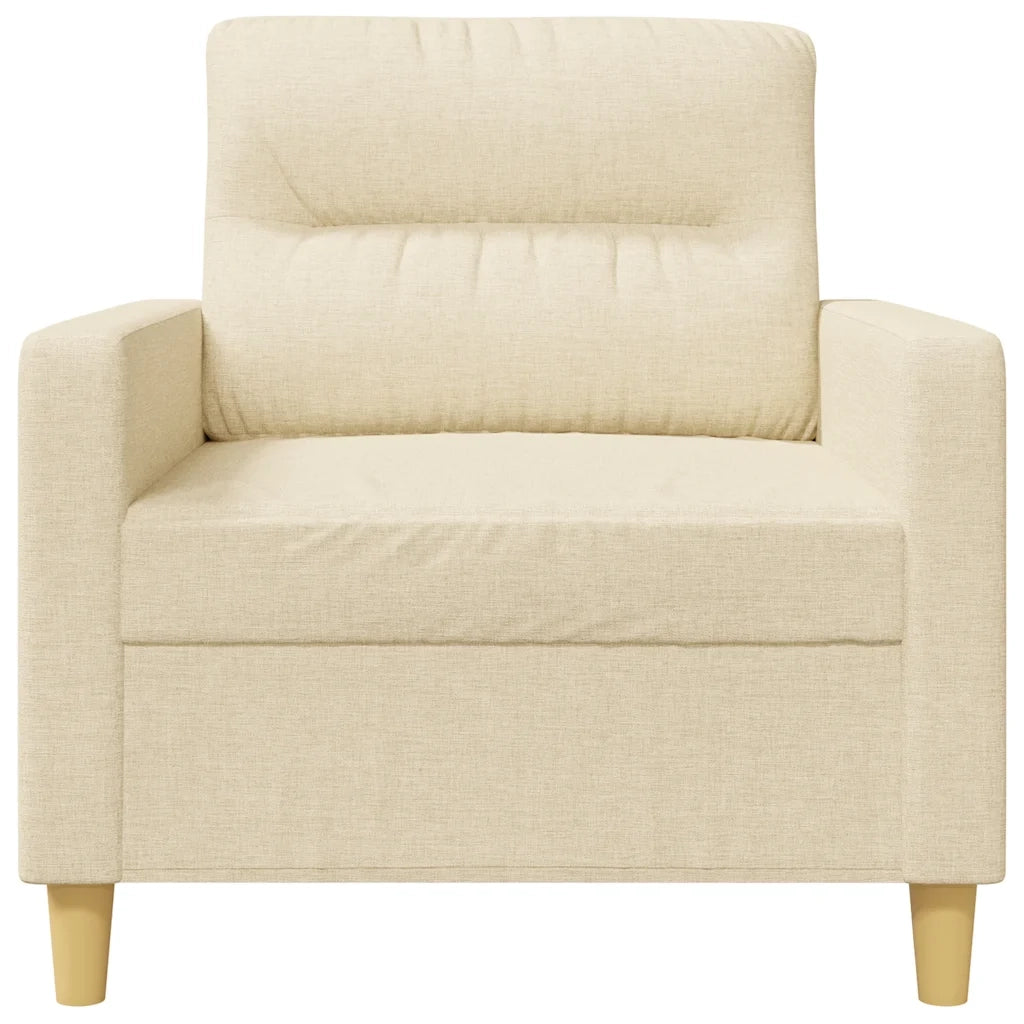 Poltrona Crema 60 cm in Tessuto 359221