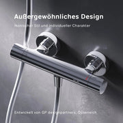 Douchekraan Termostatica con Protezione Antiscaldamento 38 °C - Acciaio Inox