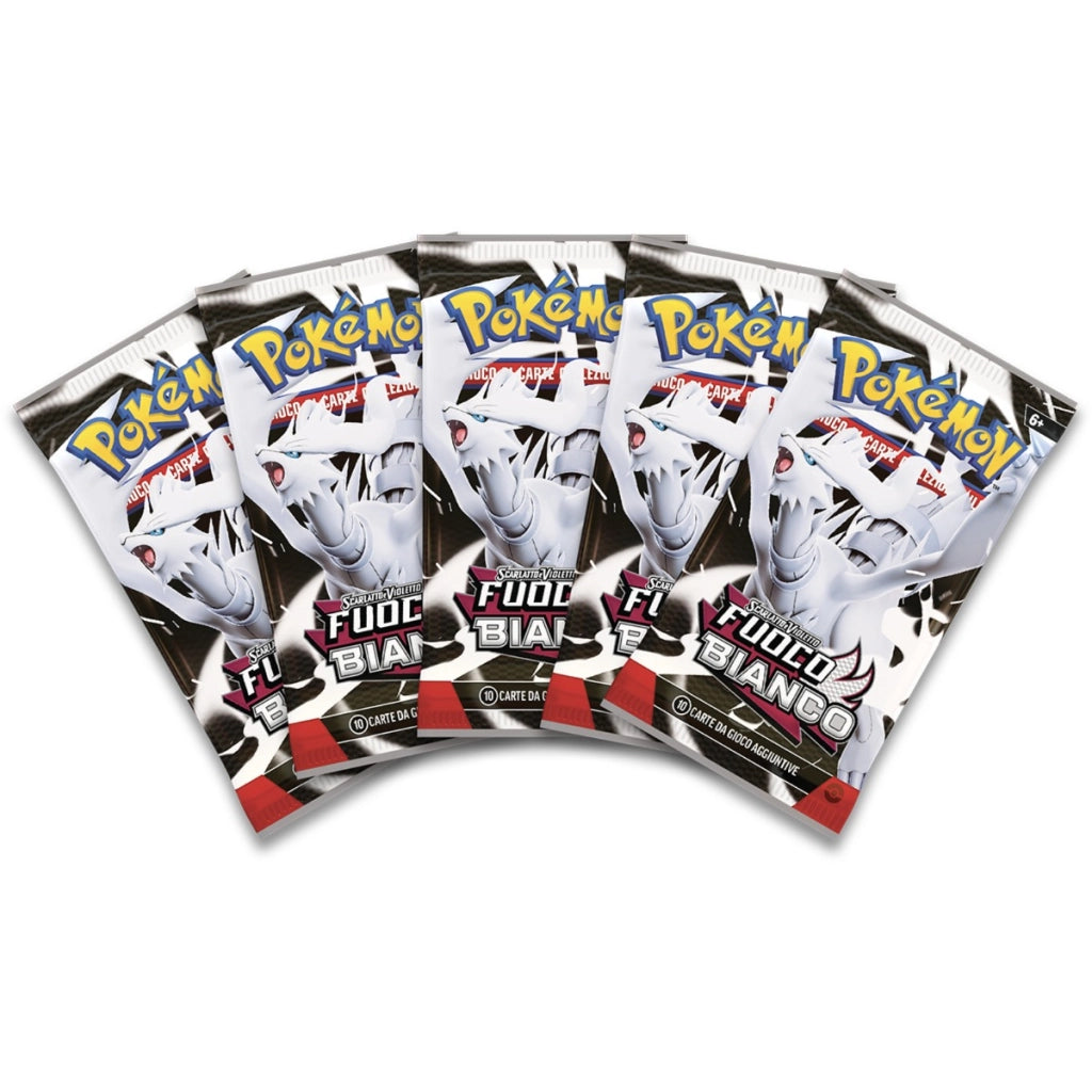 Pokemon Fuoco Bianco Collezione con raccoglitore dell’espansione scarlatto e violetto – fuoco bianco del gcc pokémon