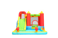 Castello Gonfiabile per Bambini Jump & Splash Double Blaster 400x300x220 cm Portata Massima 136 kg