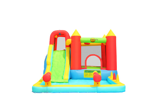 Castello Gonfiabile per Bambini Jump & Splash Double Blaster 400x300x220 cm Portata Massima 136 kg