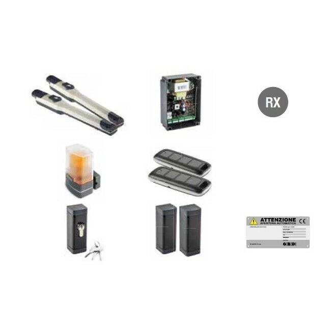 KIT AUTOMAZIONE PER CANCELLI A BATTENTE GIBIDI KIT SERRA320 K320/BFSLT ORIGINALE