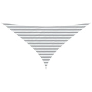 Vela Parasole | Telo Ombra | Vela da ombra solare Grigio chiaro e bianco 3 x 3 x 4,24 m