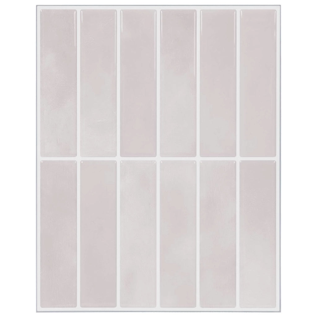 Piastrella Rettangolare 10 pcs Beige 29 x 23 x 0,08 cm