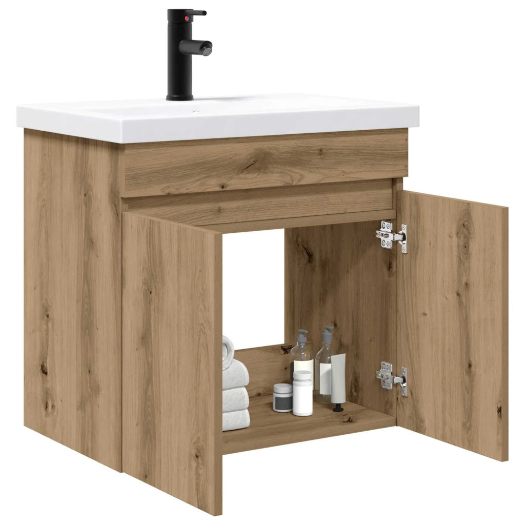 Mobile bagno con rubinetto Rovere Artigianale 61 x 40 x 74,5 cm 889544