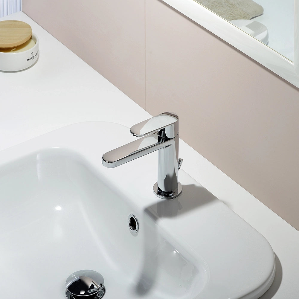 Paffoni miscelatore lavabo scarico automatico cromato mod. Candy