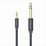 Trade Shop - Cavo Audio Aux Jack Da 3,5 Mm A 6,5 ​​mm Stereo Alta Qualità Da 5 Metri Ajack-06 -