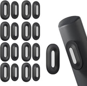 Otturatore universale magnetico per telecomandi - Adesivo self-levigante - Universale formato - Accessori TV - 8 pezzi - Nero