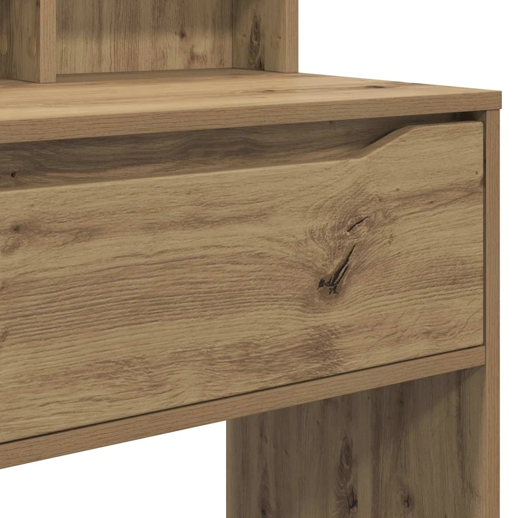 Tavoli da Trucco per Camera da Letto Rovere artigianale 888976