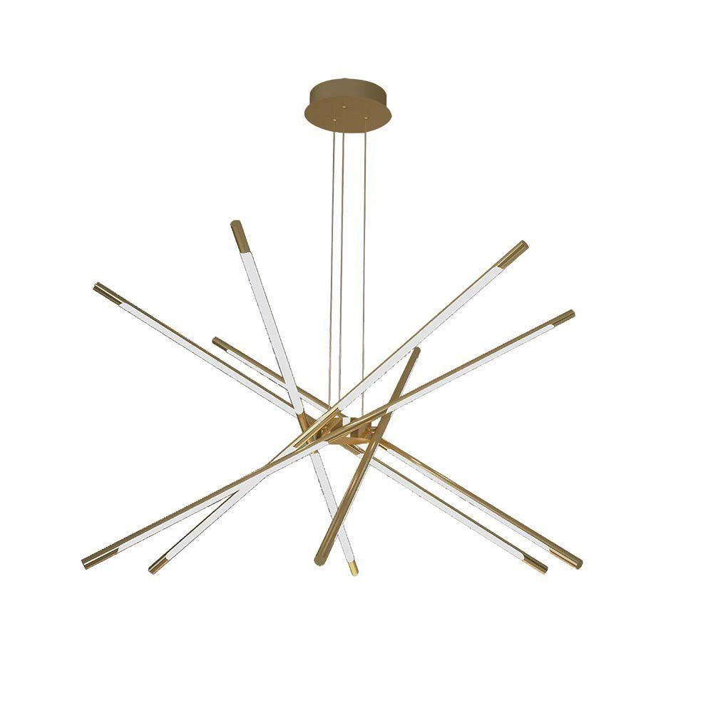 Lampada sospensione LED dimmerabile oro 3000K V-TAC VT-7922