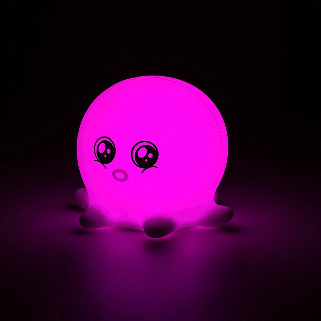 Lampada notturna bambini polpo bianco LED Lightimals Rabalux