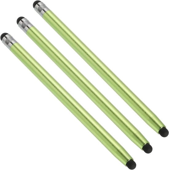 Set di pennelli per touchscreen capacitivo - Penna tablet universale - Colore verde - Precisione e sensibilità