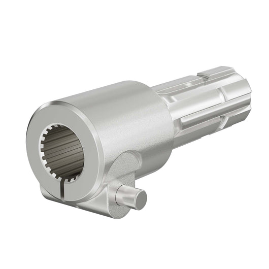 Boccola albero cardanico 175 mm Attacco albero scanalato 1 3/8" 21 denti Albero uscita 1 3/4" 6D