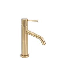 Rubinetto Da Lavabo Rea Levelbrush Gold